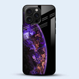 Purple Galaxy Mobile Back Cover Main Image
