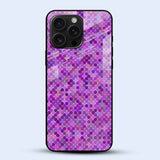 Purple Pixel Art Mobile Back Cover Main Image