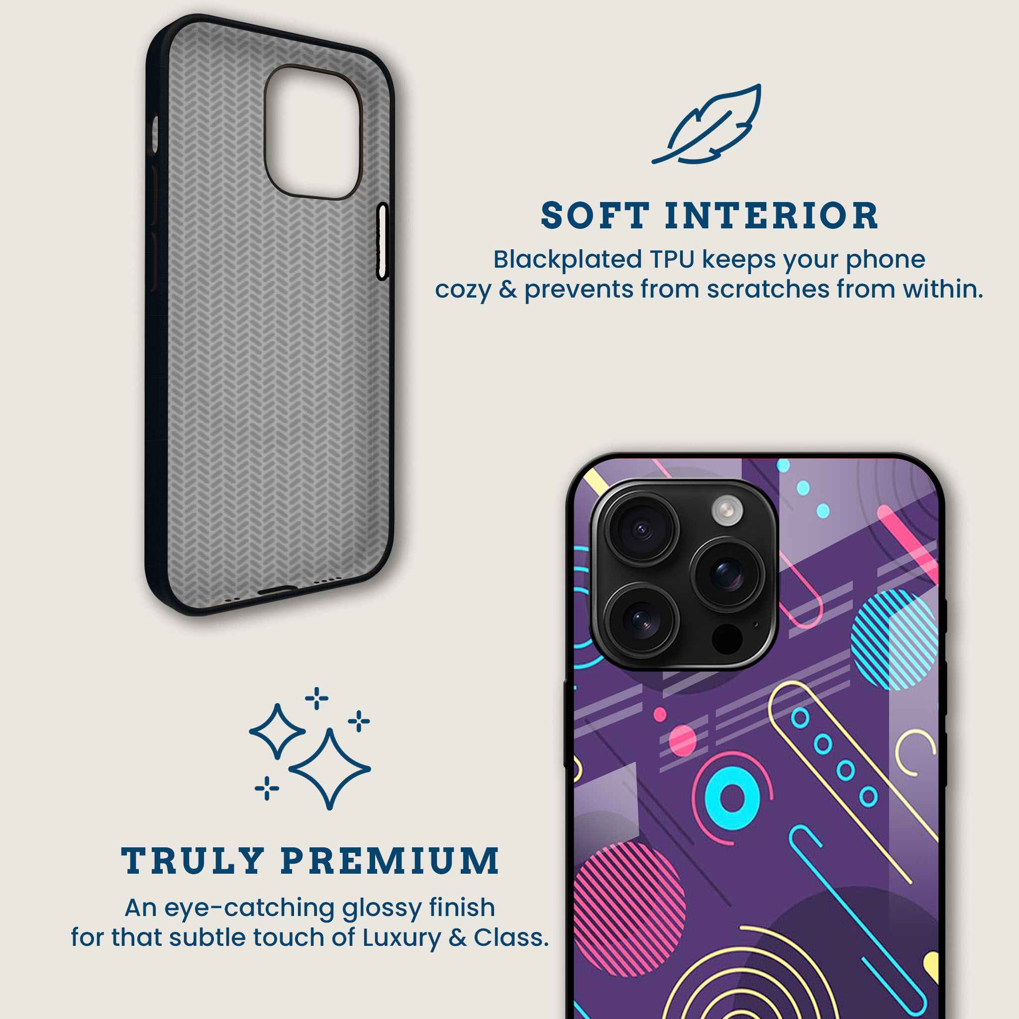 Purple Playground Mobile Back Cover Brand Image