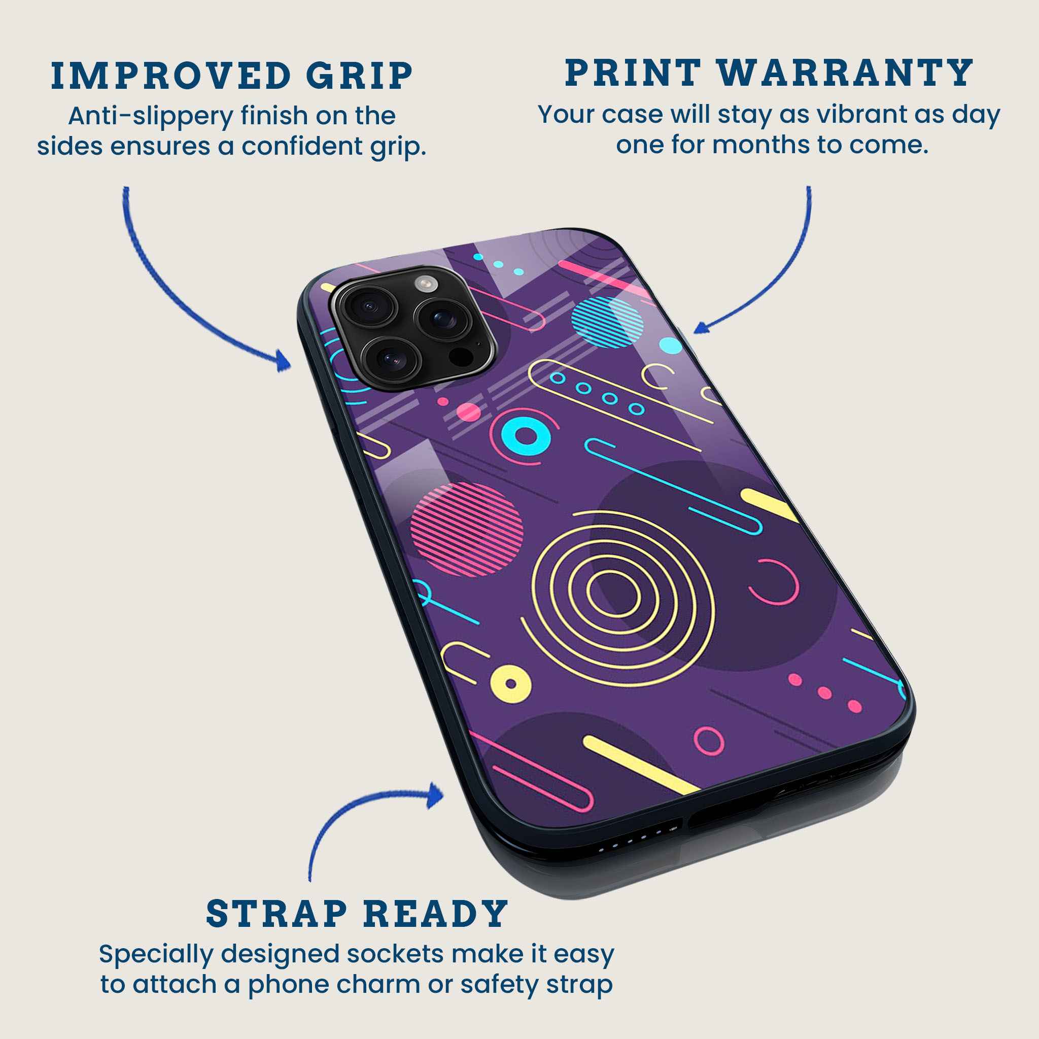 Purple Playground Mobile Back Cover Feature Image