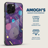 Purple Playground Mobile Back Cover Side Image
