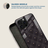Quilted Stars Mobile Back Cover Bezel Image