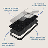 Quilted Stars Mobile Back Cover Layer Image