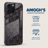 Quilted Stars Mobile Back Cover Side Image