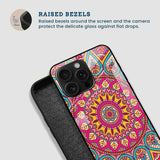Radiant Mandala Mobile Back Cover Bezel Image