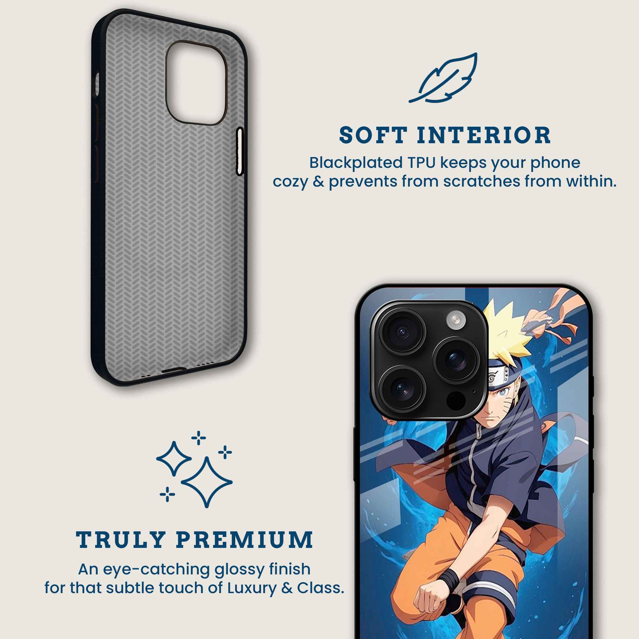 Rasengan Naruto Mobile Back Cover Brand Image