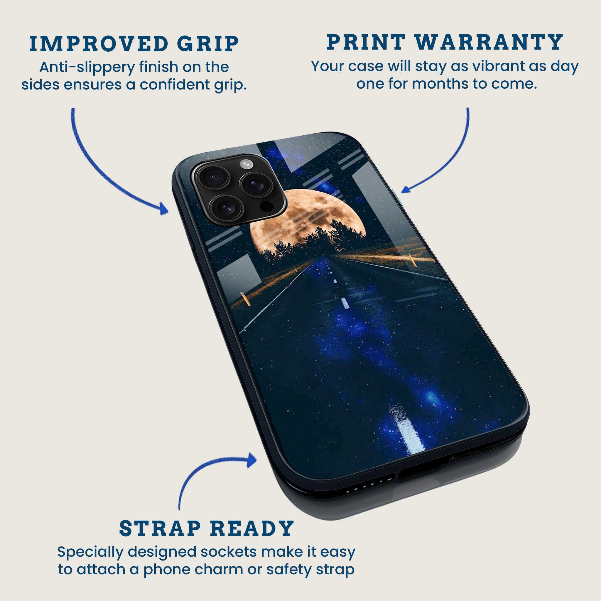 Road to the Moon Mobile Back Cover Feature Image