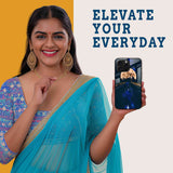 Road to the Moon Mobile Back Cover Woman Image