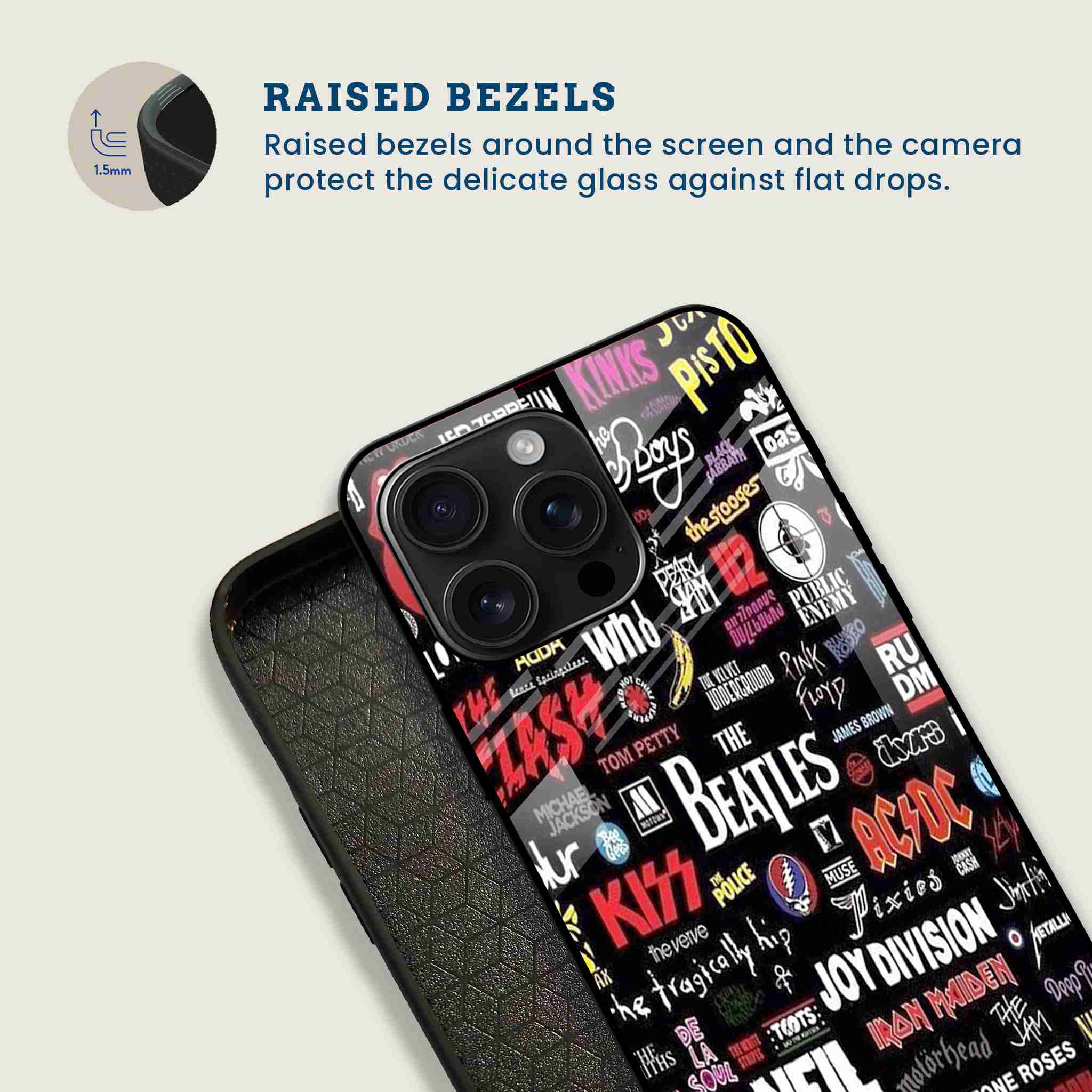 Rock n Roll Legends Mobile Back Cover Bezel Image