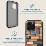 Rustic Brick Wall Mobile Back Cover Brand Image