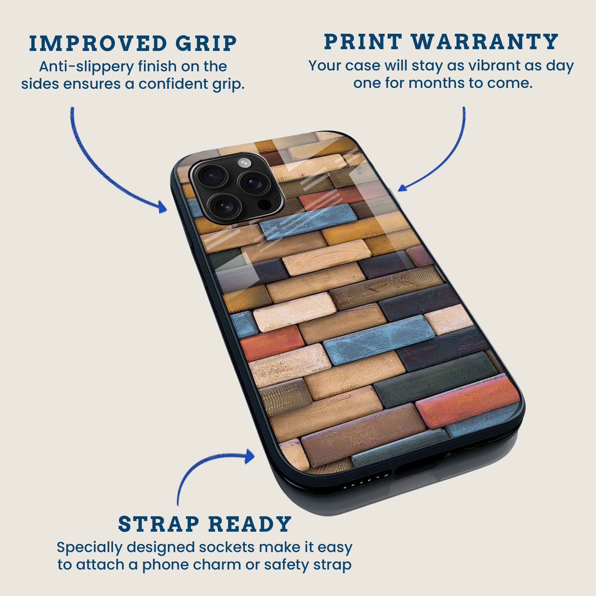 Rustic Brick Wall Mobile Back Cover Feature Image