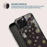 Rustic Snowflake Mobile Back Cover Bezel Image