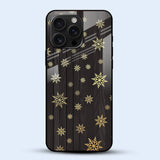 Rustic Snowflake Mobile Back Cover Main Image