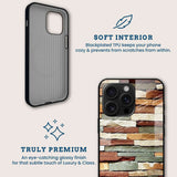 Rustic Stonewall Mobile Back Cover Brand Image