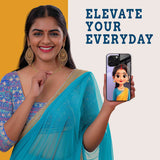 Sanskari Kanya Mobile Back Cover Woman Image