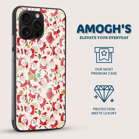 Santa Claus Parade Mobile Back Cover Side Image