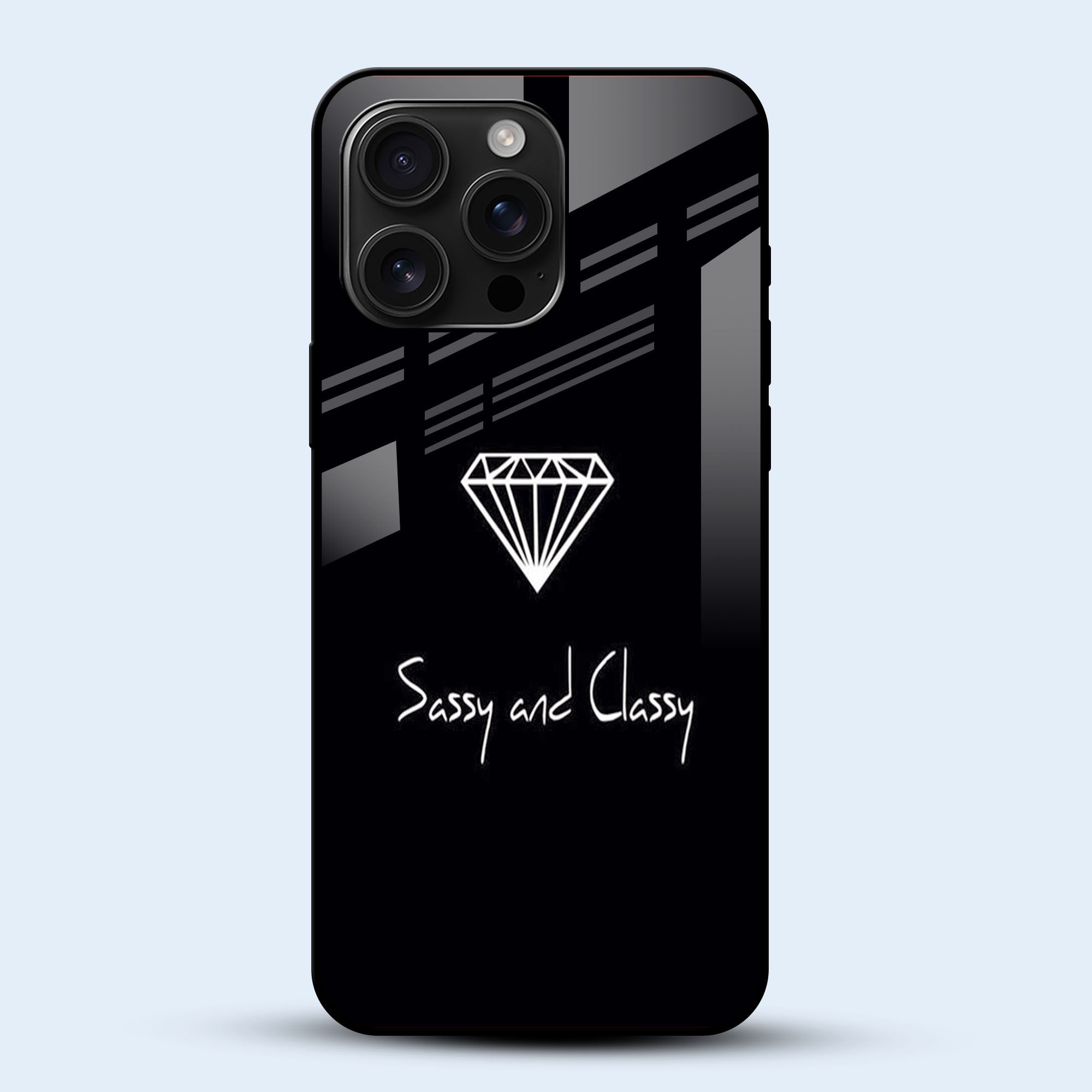 Sassy and Classy Mobile Back Cover Main Image