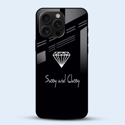 Sassy and Classy Mobile Back Cover Main Image