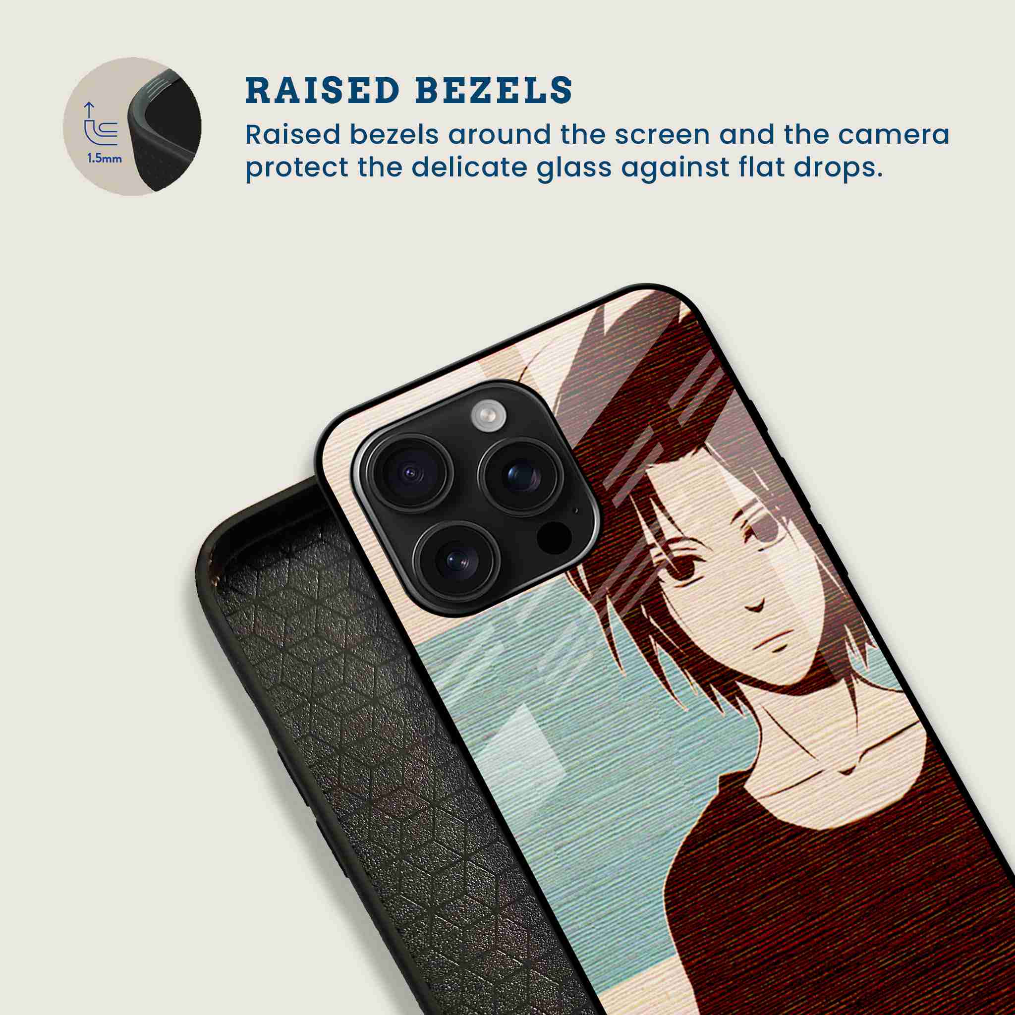 Sasuke Uchiha Mobile Back Cover Bezel Image