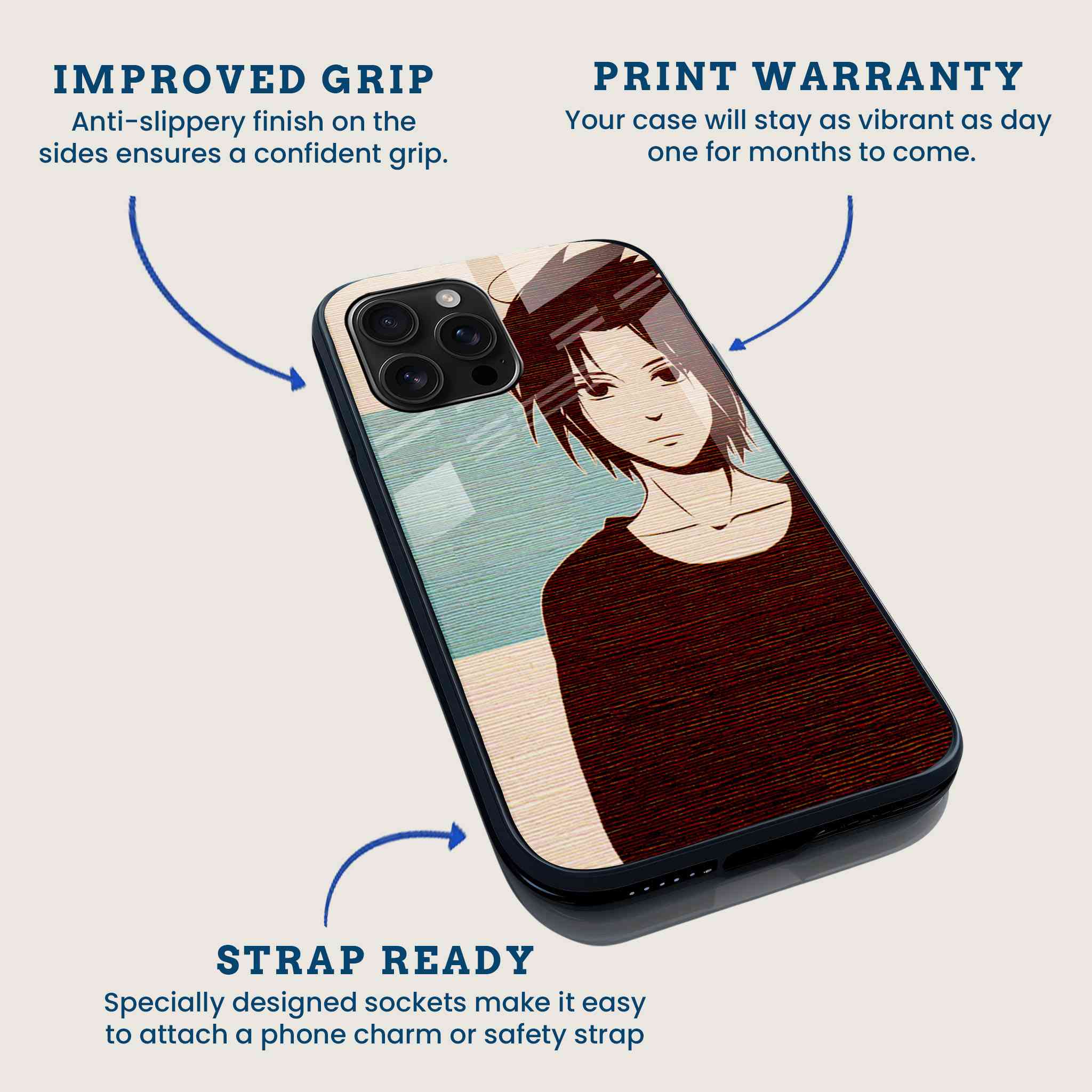 Sasuke Uchiha Mobile Back Cover Feature Image