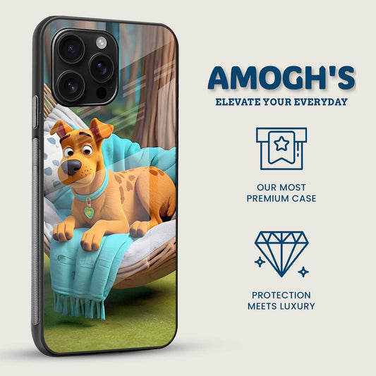 Scooby-Doo Chilling Mobile Back Cover Side Image
