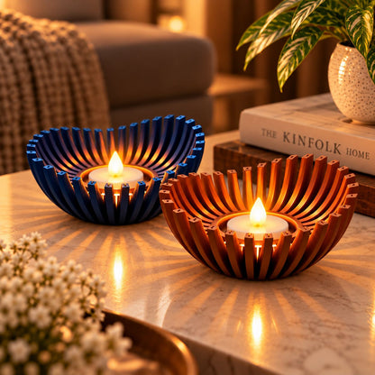Sculptural Tealight Holders