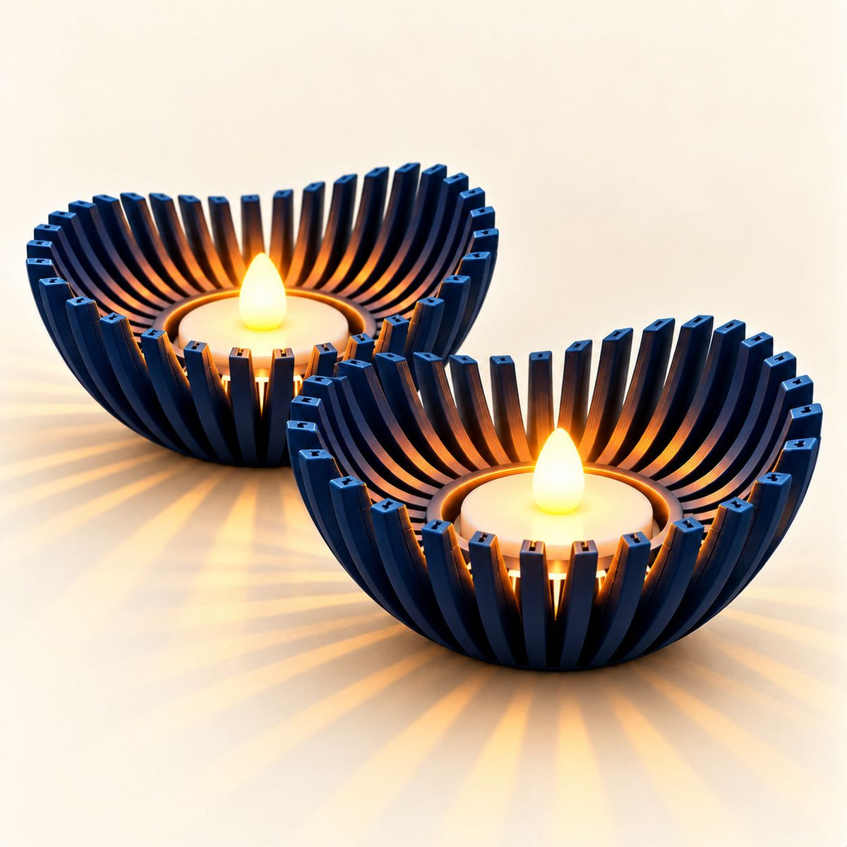 Sculptural Tealight Holders