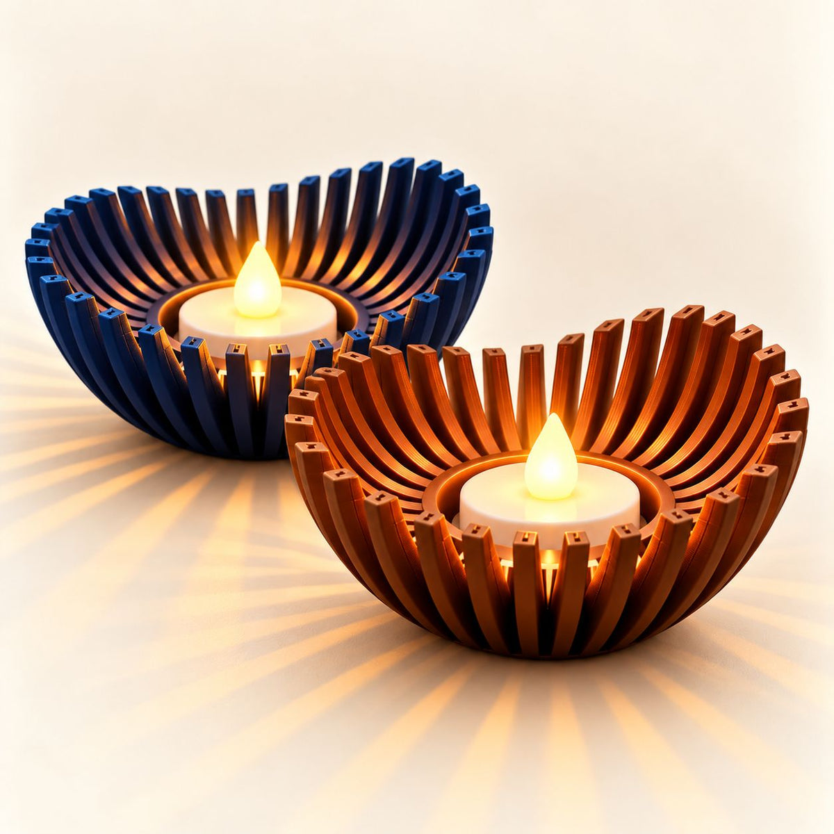 Sculptural Tealight Holders
