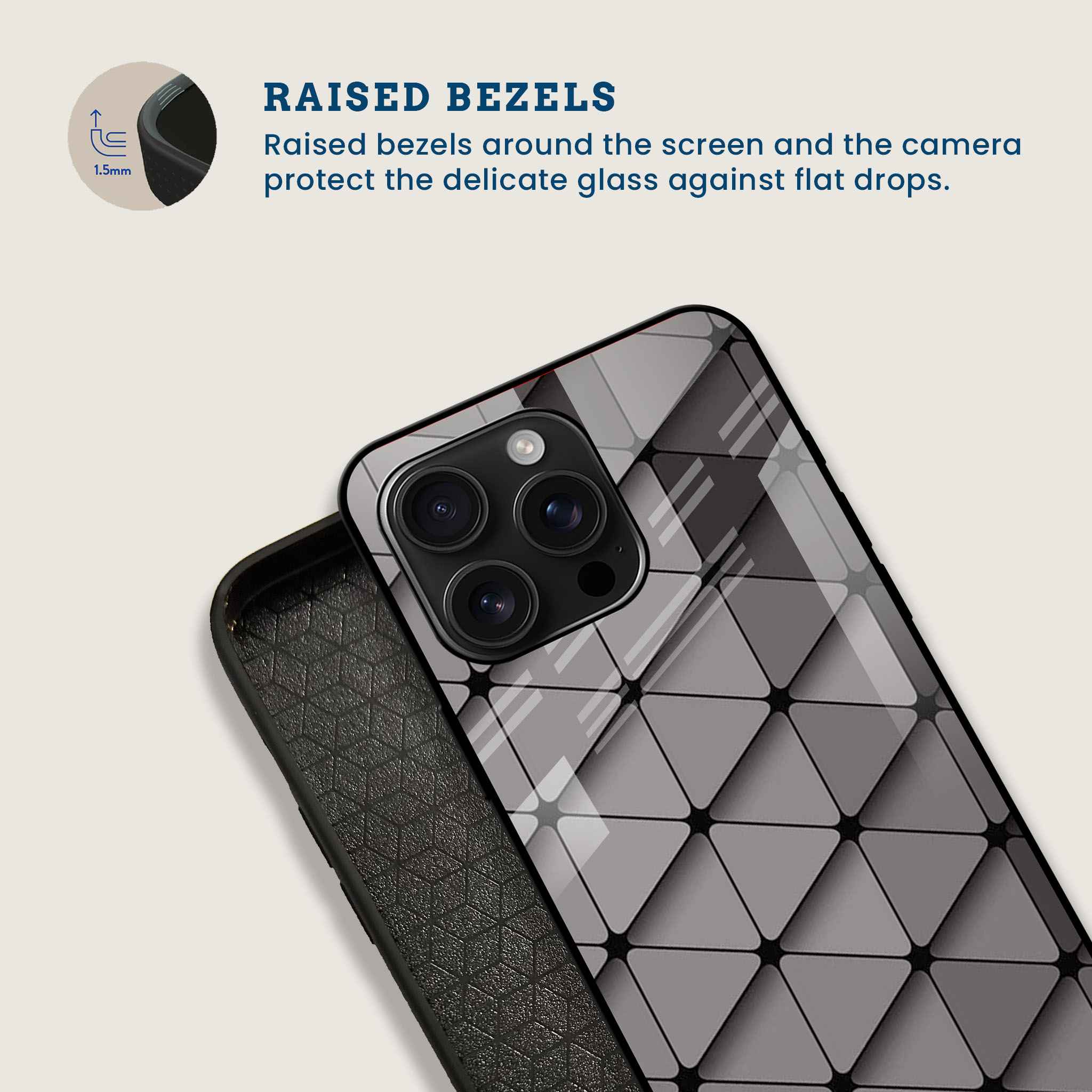 Shadow Pyramid Mobile Back Cover Bezel Image