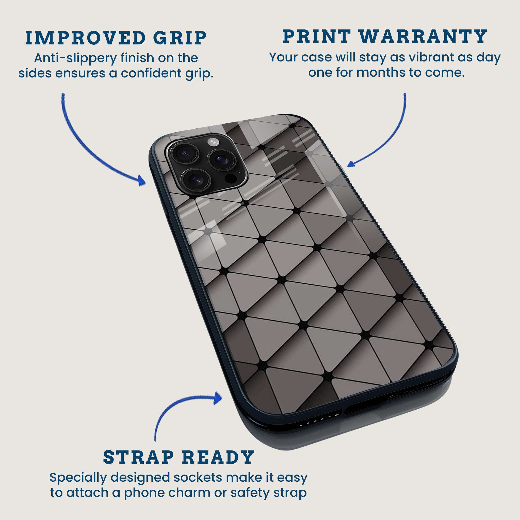Shadow Pyramid Mobile Back Cover Feature Image