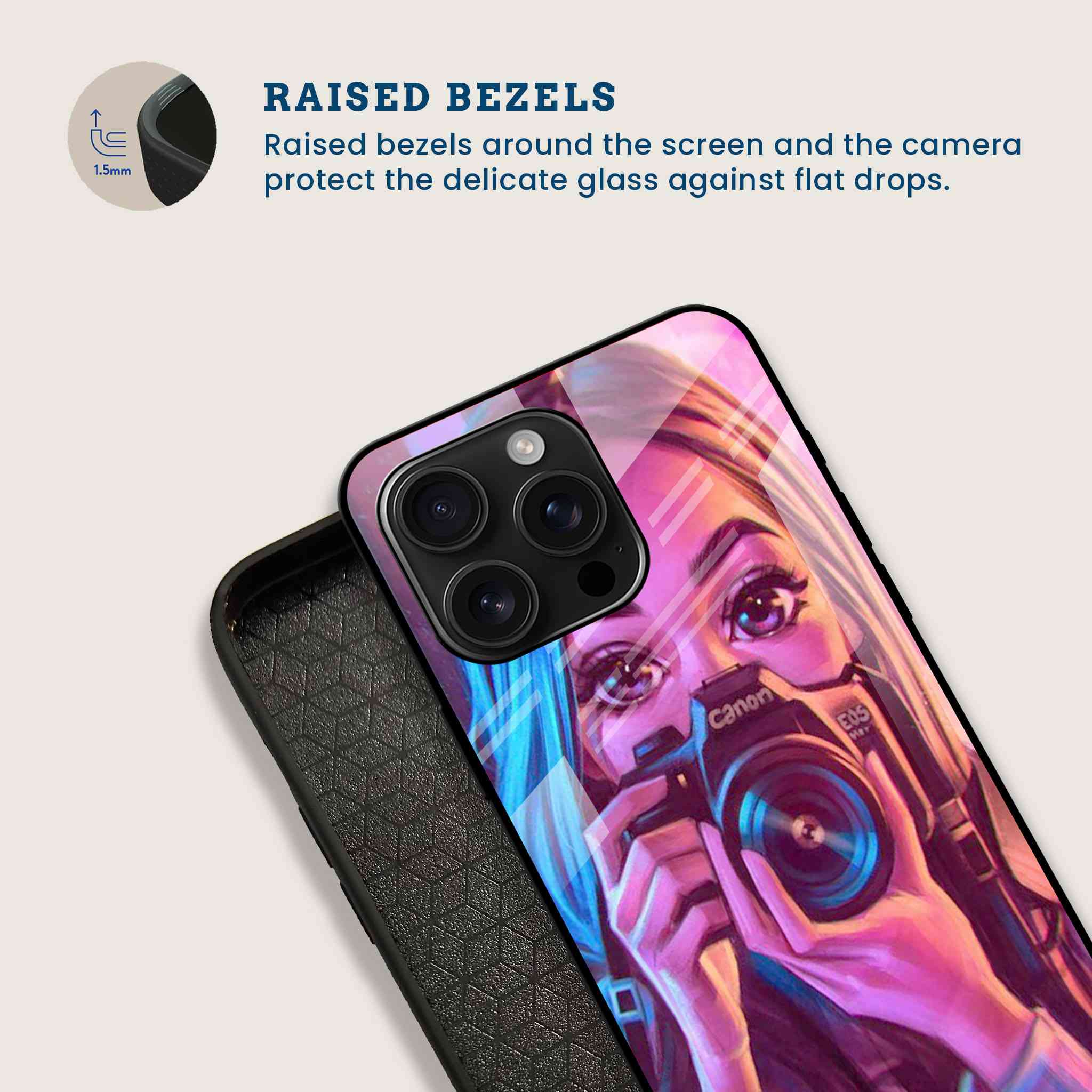 Shutterbug Mobile Back Cover Bezel Image