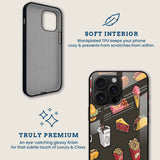 Snack Attack Mobile Back Cover Brand Image