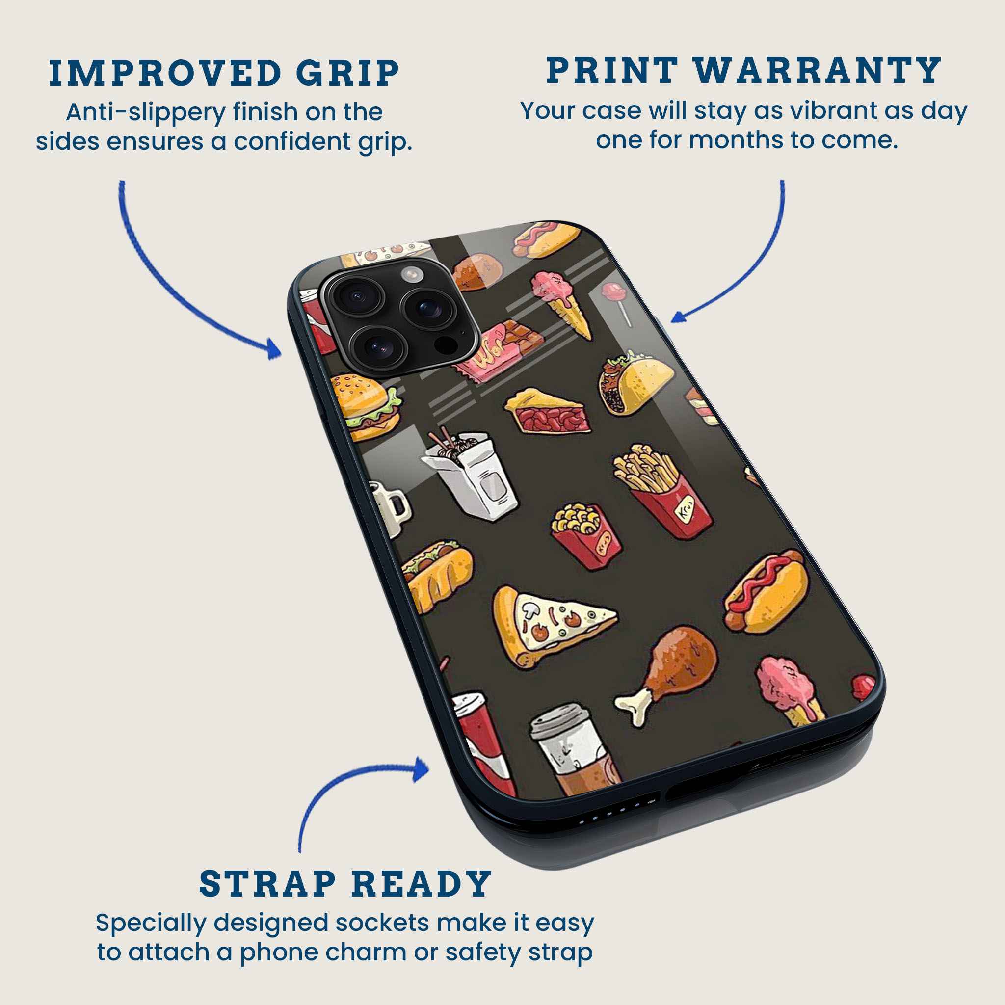 Snack Attack Mobile Back Cover Feature Image
