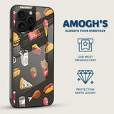 Snack Attack Mobile Back Cover Side Image