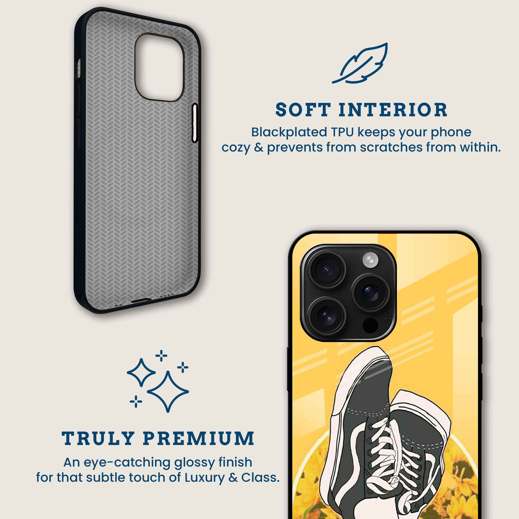 Sneaker Swag Mobile Back Cover Brand Image