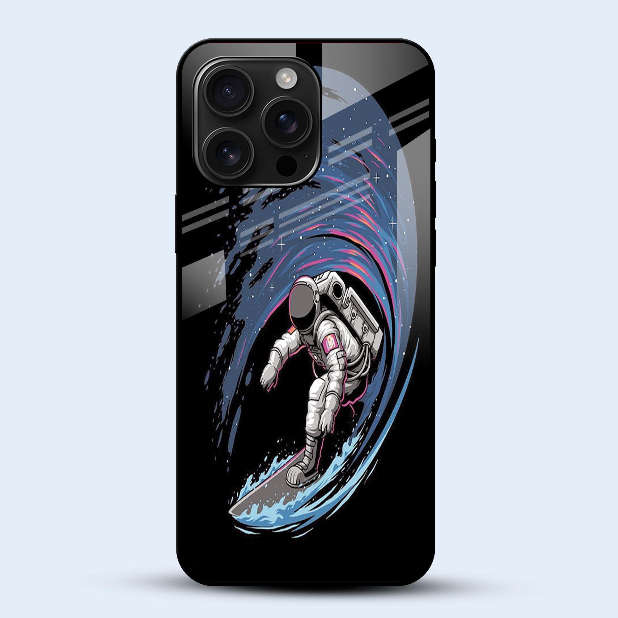 Space Surfer Mobile Back Cover Main Image