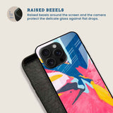 Splash Art Mobile Back Cover Bezel Image