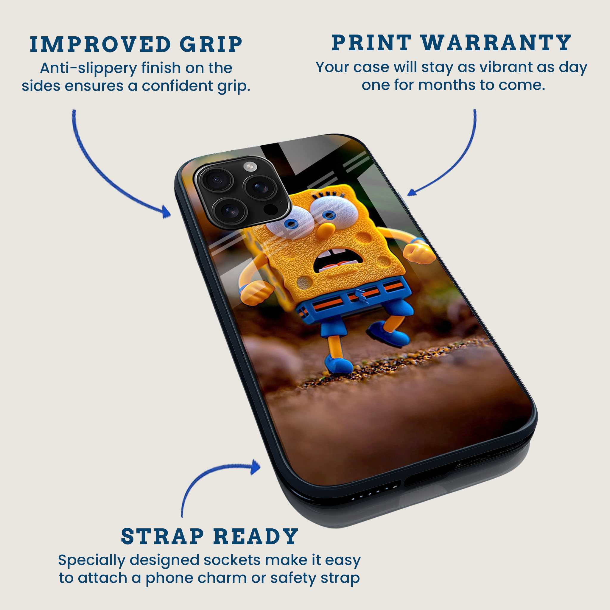 SpongeBob Mobile Back Cover Feature Image