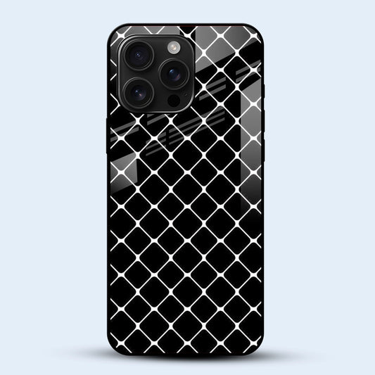 Squared Outlines Mobile Back Cover Main Image
