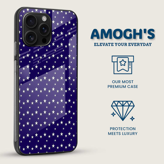 Starry Night Sky Mobile Back Cover Side Image