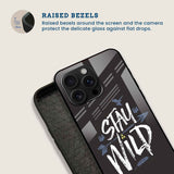 Stay Wild Mobile Back Cover Bezel Image