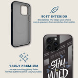 Stay Wild Mobile Back Cover Brand Image
