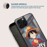 Straw Hat Luffy Mobile Back Cover Bezel Image