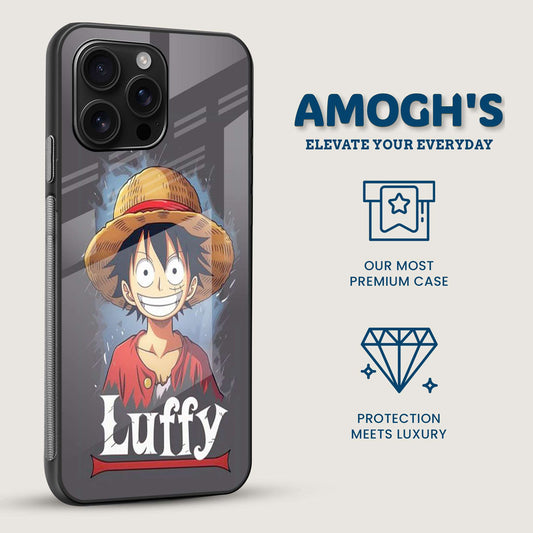 Straw Hat Luffy Mobile Back Cover Side Image