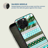 Stripe Frenzy Mobile Back Cover Bezel Image