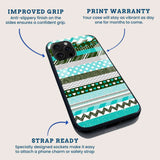 Stripe Frenzy Mobile Back Cover Feature Image