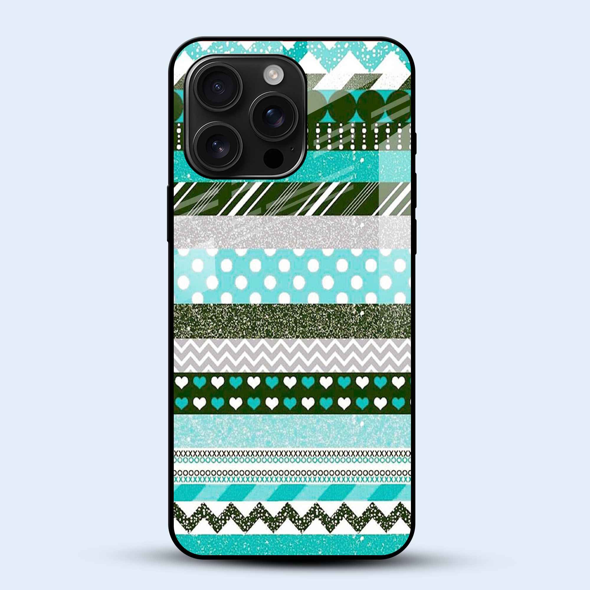 Stripe Frenzy Mobile Back Cover Main Image