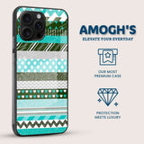 Stripe Frenzy Mobile Back Cover Side Image