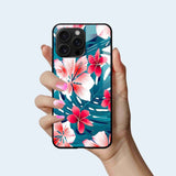 Summer Hibiscus Floral Mobile Back Cover