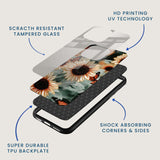 Sunflower Mobile Back Cover Layer Image